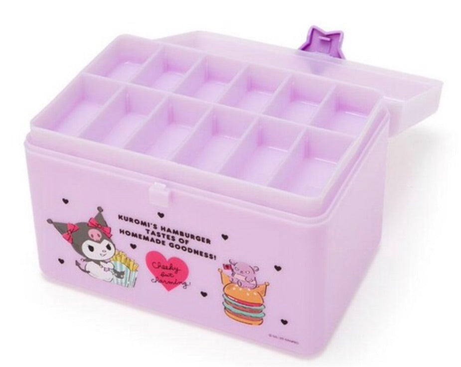 Sanrio Kuromi Storage Box with Tray