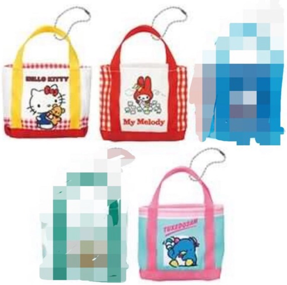 Sanrio dollhouse miniature toy doll purse bag suitcase My Melody Tuxedo Sam  —