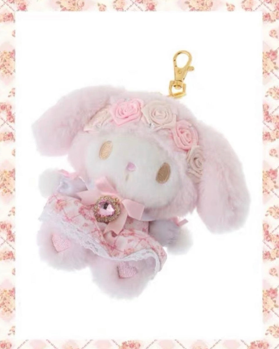 NWT Rare Liz Lisa cupcake Cinnamoroll mascot key hot chain plush (2017)