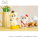 Mofusand X Sanrio Characters Mascot Doll Keychains Japan