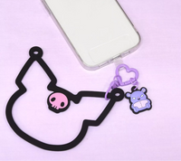 Sanrio Character Kuromi Multi Ring Plus Silicone Bracelet Japan