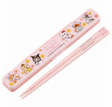 Sanrio Characters Mofusand x Sanrio Chopsticks Case Set Japan (18 cm) Made In Japan