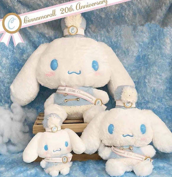 Sanrio Cinnamoroll 20th Anniversary Plush Japan