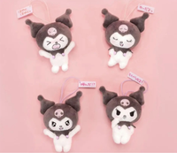 Kuromi Mini Plush Mascot Bruise Cute Sanrio Characters