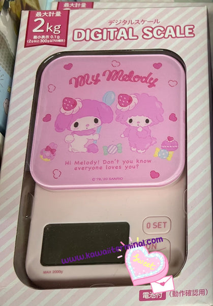 My Melody Cute Pink Digital Electronic&Smart Body Weight Scale