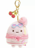 Sumikko Gurashi Tapioca Penpen Fruit Vacation Keychain Doll Plush Mascot Cherry Japan