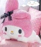 Kuromi and My Melody Butterfly with Lace Ribbon Plush 30cm Japan