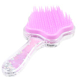 My Melody,Kuromi, Little Twin Stars, Glitter Hair Brushes with Glitter Comb Japan