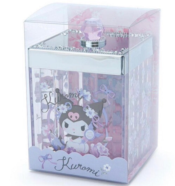 Kuromi Desktop Cosmetic Storage Box With Side Pocket - Temu