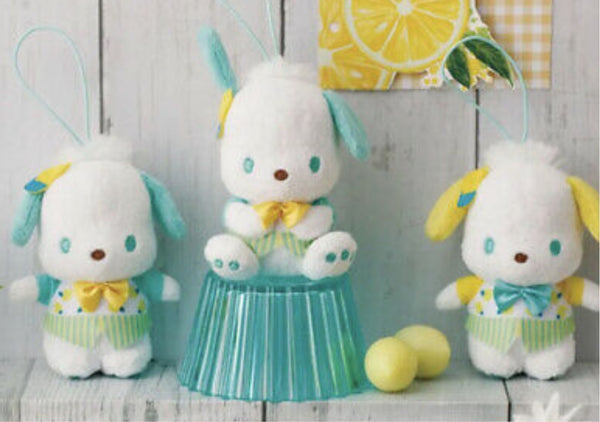 Pochacco Lemonade Plush Mascot 10cm Japan