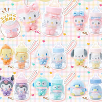 Kuromi / My Melody / Hello Kitty/ Pompompurin / Cinnamoroll / Pochu/ Hangyodon/ TuxedoSam / Baby Milk Bottle Mascot / Keychain