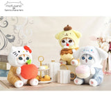Mofusand X Sanrio Characters Mascot Doll Keychains Japan
