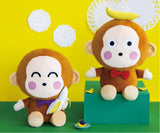 Monkichi , Osaru No Monkichi ,  Banana Eating Big Plush 28cm Japan