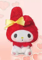 My Melody and Kuromi Fluffy Ribbon Plush 17cm Japan