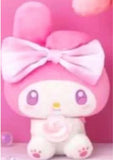 Kuromi and My Melody Romantic Rose Series  Plush 15cm Japan Sanrio