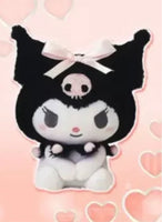 My Melody and Kuromi Fluffy Ribbon Plush 17cm Japan