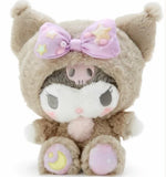 Kuromi Healing Pajamas PJ Plush 20cm Japan Sanrio