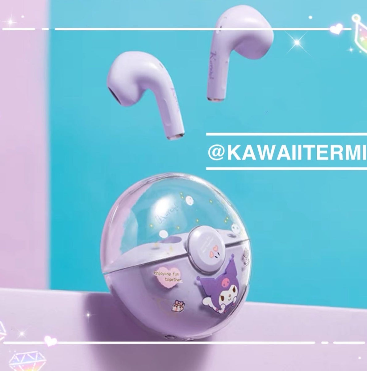 Kuromi / Cinnamoroll Bluetooth Headphones Sanrio – Kawaii Terminal