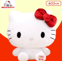 Hello Kitty 45th Anniversary Pure White Plush 33cm Japan Sega