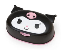 Kuromi / Cinnamoroll Wet Tissue with Face-Shaped Case Japan