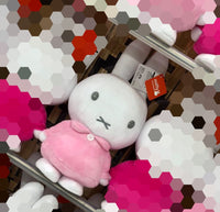 Miffy Rose Pink / Miffy Baby Pink Colorful Big Plush 30cm Japan