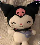 Kuromi With Baku’s Purse Plush 22cm Japan Sanrio RARE