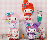 Sanrio My Melody and Kuromi Cafe Cherry Plush Japan