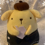 Pompompurin and Muffin Okomori Cafe Barista Plush 18cm Okomori Cafe Japan